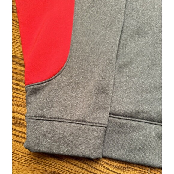 Under Armour Men's Large Full Zip Light Jacket Gray & Red SN: 1248905 2014 - Picture 2 of 15